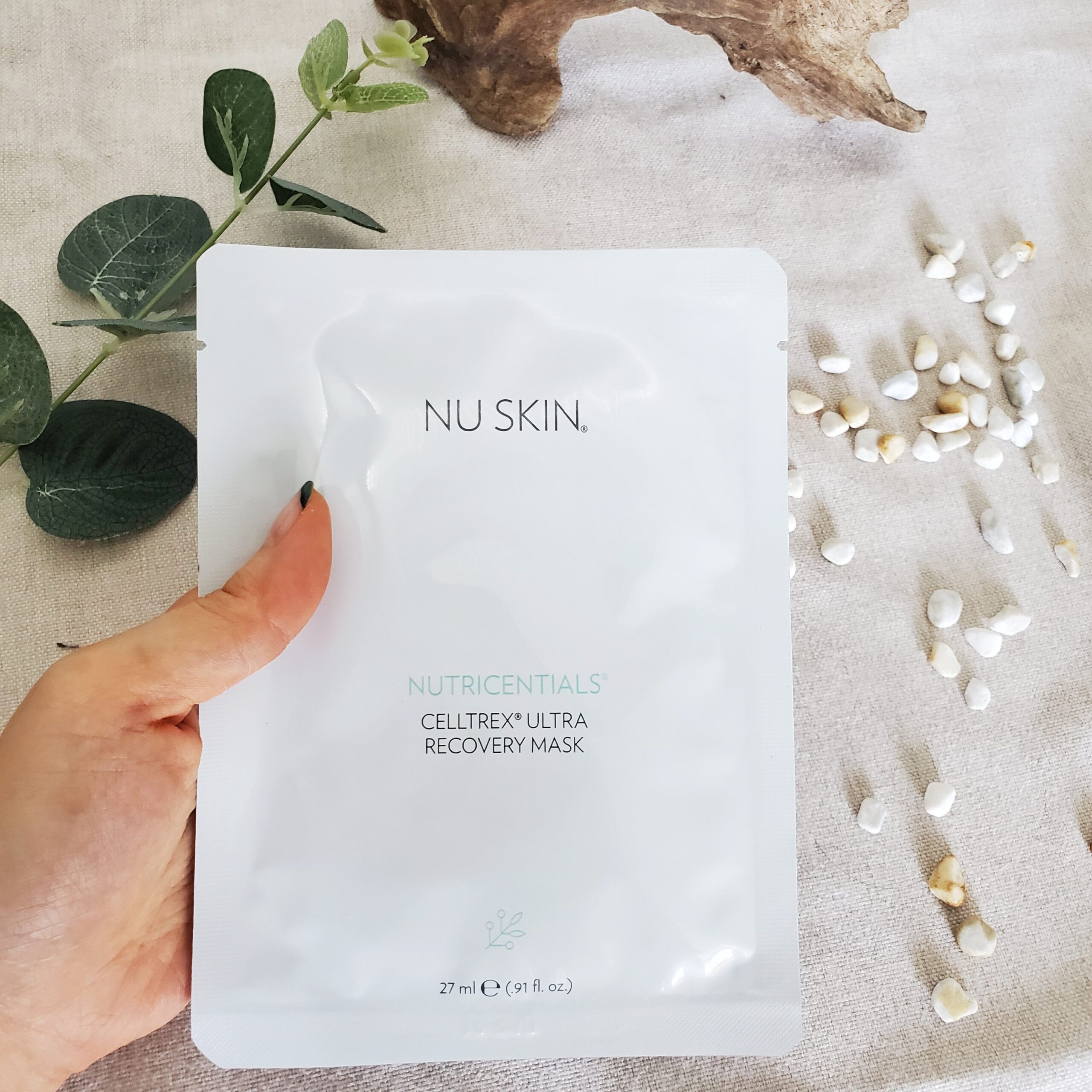 Nu Skin Nutricentials Celltrex Ultra Recovery Mask Review